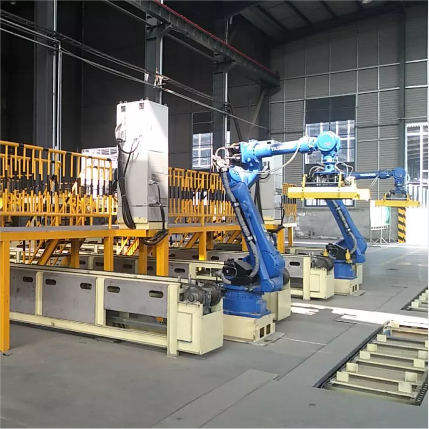 aluminum ingot strapping machine- ingot stacker